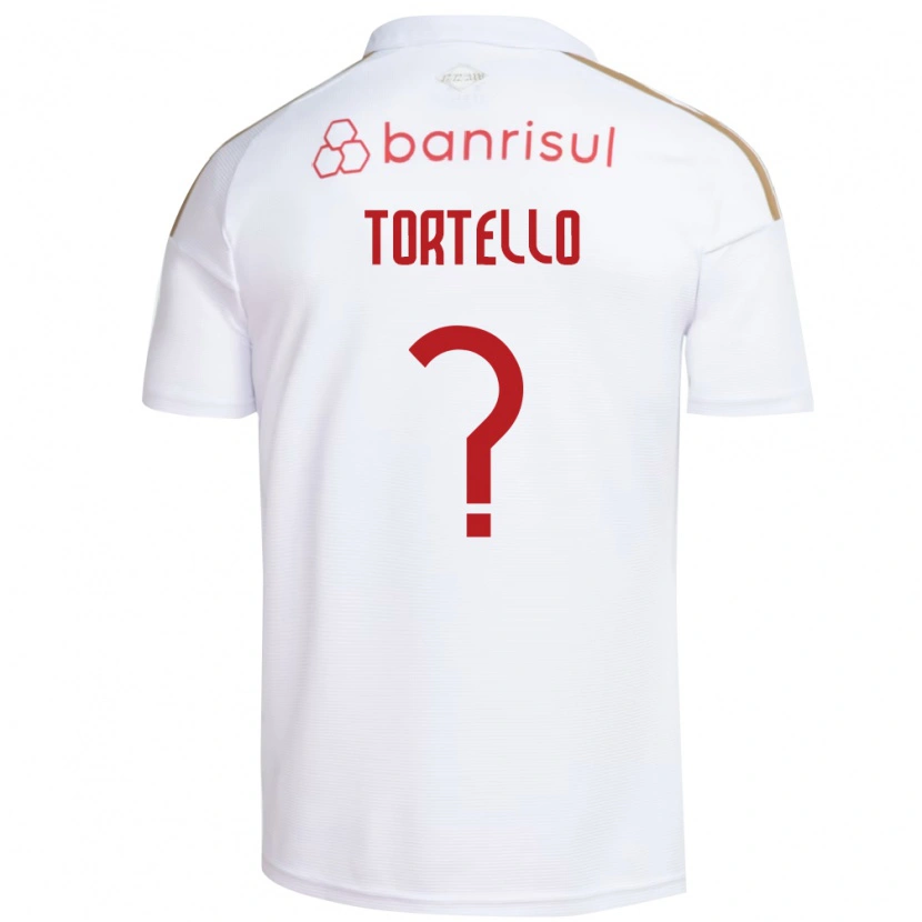 Danxen Mujer Camiseta Tortello #0 Blanco Rojo 2ª Equipación 2026/27 La Camisa México