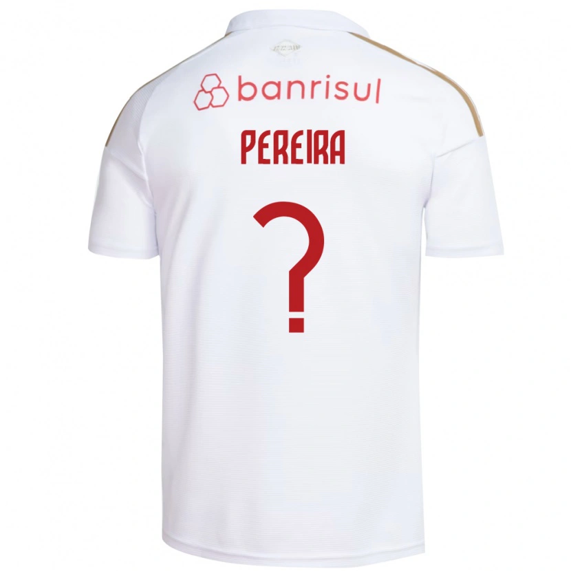 Danxen Mujer Camiseta Igor Pereira #0 Blanco Rojo 2ª Equipación 2026/27 La Camisa México