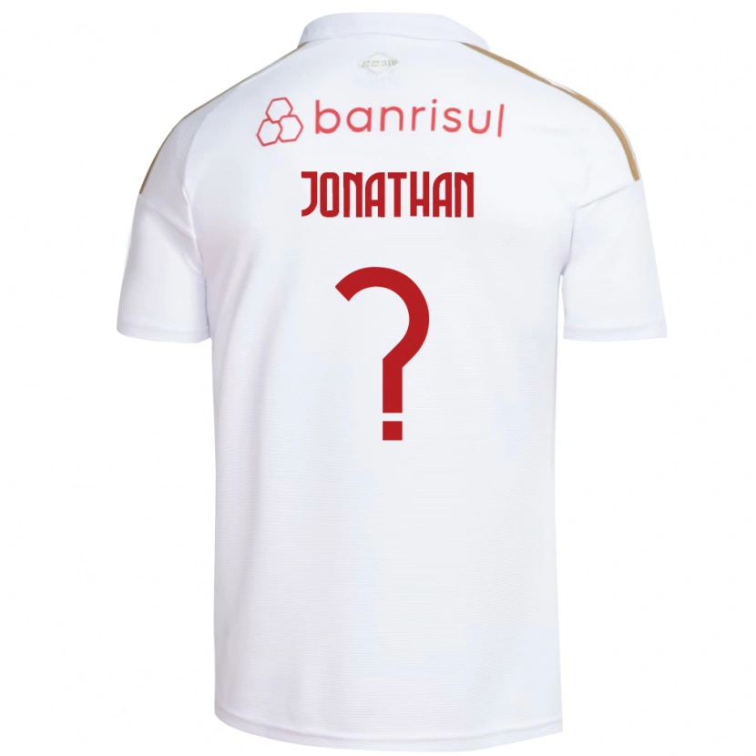 Danxen Mujer Camiseta Jonathan #0 Blanco Rojo 2ª Equipación 2026/27 La Camisa México