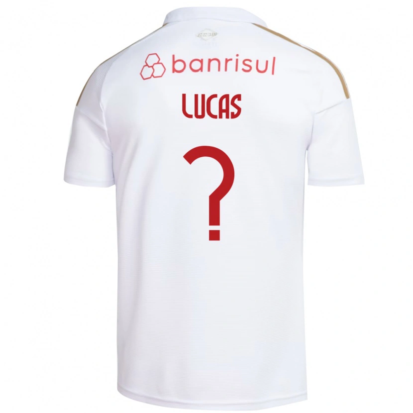 Danxen Mujer Camiseta Crysthyan Lucas #0 Blanco Rojo 2ª Equipación 2026/27 La Camisa México