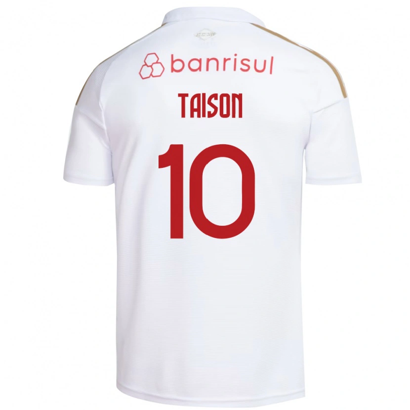 Danxen Mujer Camiseta Taison #10 Blanco Rojo 2ª Equipación 2026/27 La Camisa México