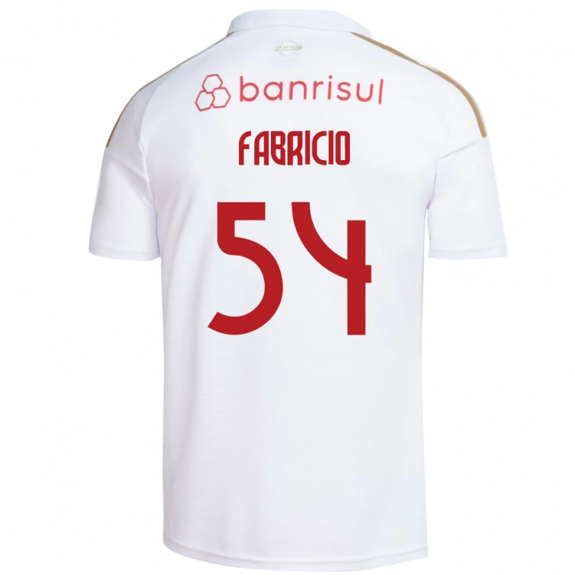 Danxen Mujer Camiseta Fabricio Zechmeister Do Prado #54 Blanco Rojo 2ª Equipación 2026/27 La Camisa México