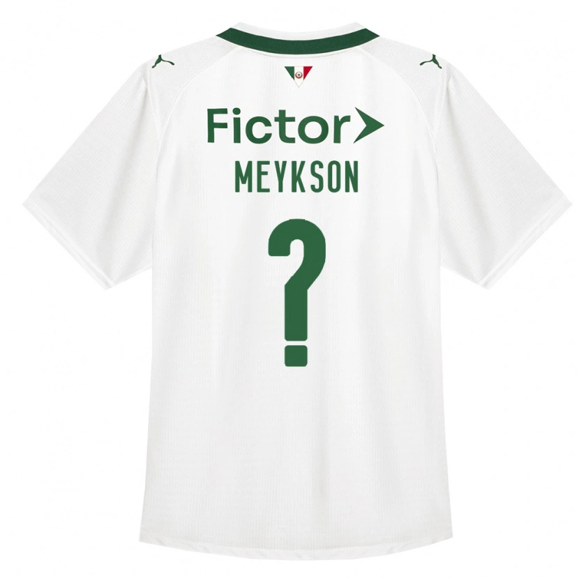 Danxen Mujer Camiseta Meykson Silmark Nascimento #0 Verde Blanco 2ª Equipación 2026/27 La Camisa México