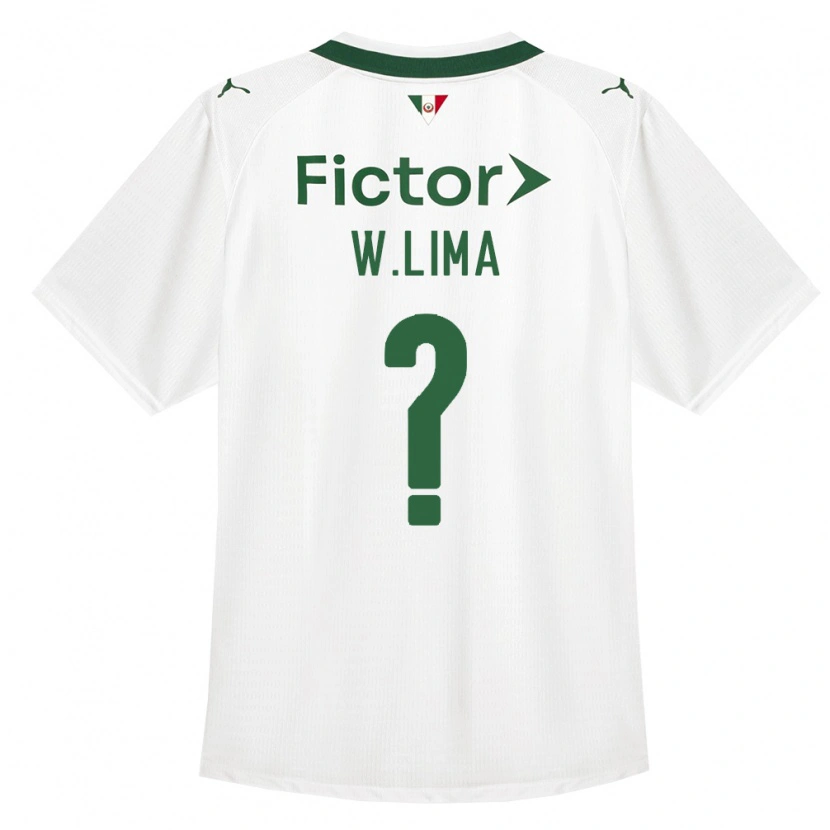Danxen Mujer Camiseta Wesley Lima #0 Verde Blanco 2ª Equipación 2026/27 La Camisa México