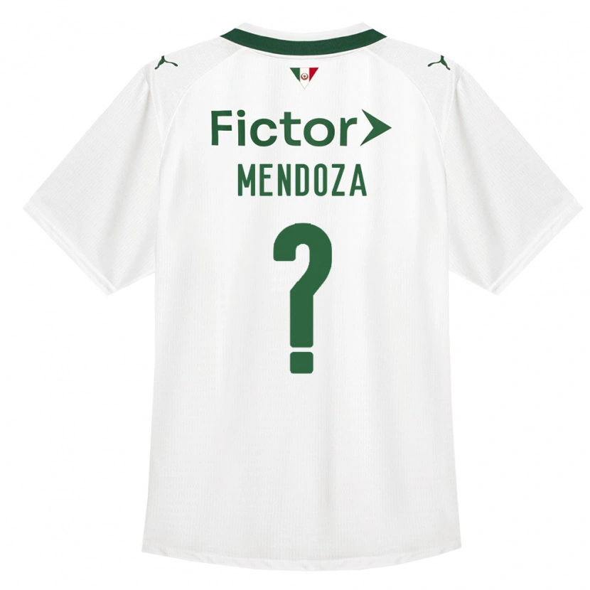 Danxen Mujer Camiseta Beymar Mendoza #0 Verde Blanco 2ª Equipación 2026/27 La Camisa México