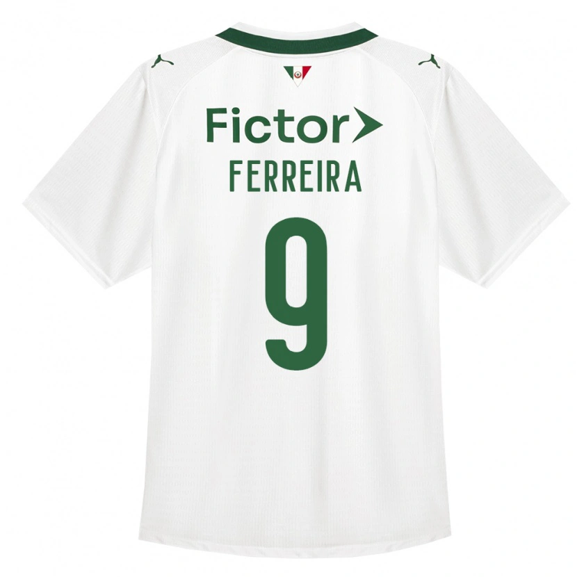 Danxen Mujer Camiseta Juan Gabriel #9 Verde Blanco 2ª Equipación 2026/27 La Camisa México