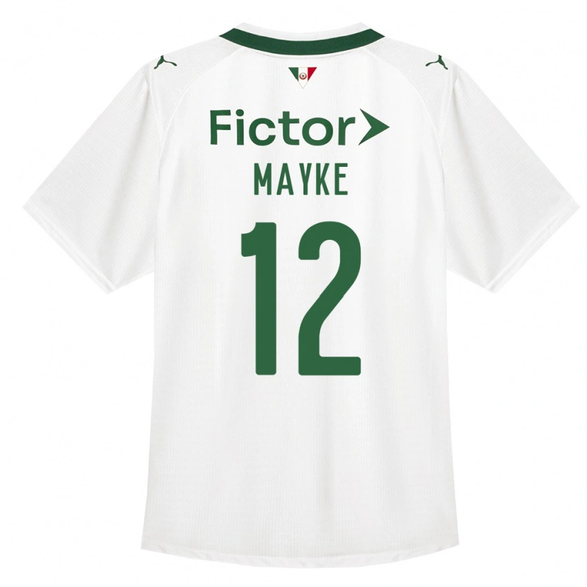 Danxen Mujer Camiseta Mayke #12 Verde Blanco 2ª Equipación 2026/27 La Camisa México