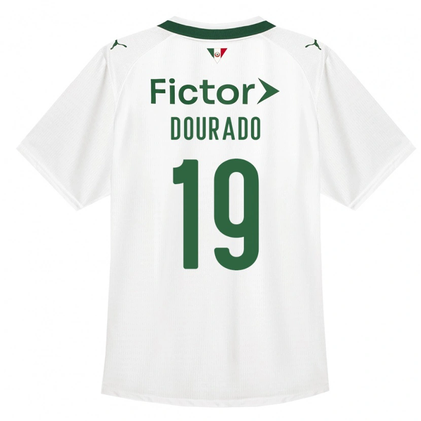 Danxen Mujer Camiseta Murilo Dourado #19 Verde Blanco 2ª Equipación 2026/27 La Camisa México