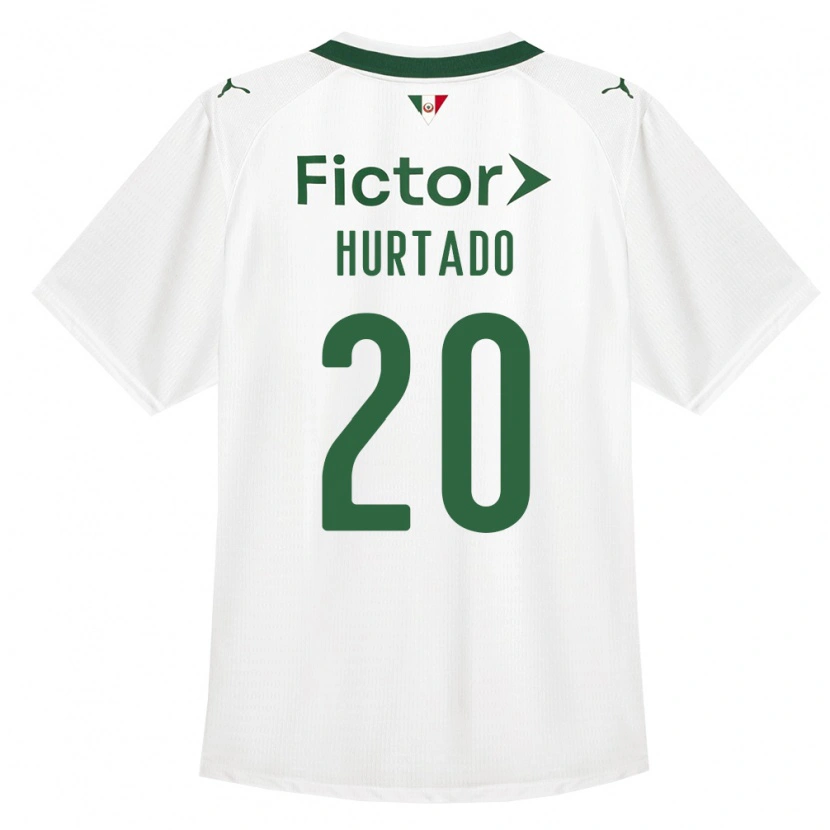 Danxen Mujer Camiseta Flavio Hurtado #20 Verde Blanco 2ª Equipación 2026/27 La Camisa México