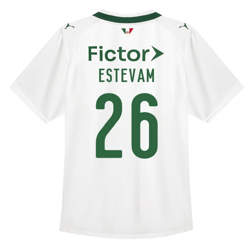 Danxen Mujer Camiseta Laís Estevam #26 Verde Blanco 2ª Equipación 2026/27 La Camisa México