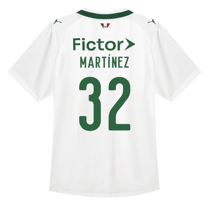 Danxen Mujer Camiseta Emiliano Martínez #32 Verde Blanco 2ª Equipación 2026/27 La Camisa México