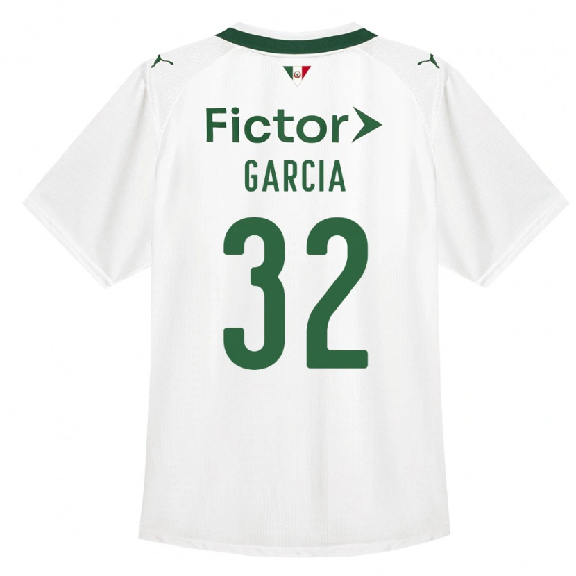 Danxen Mujer Camiseta Garcia #32 Verde Blanco 2ª Equipación 2026/27 La Camisa México