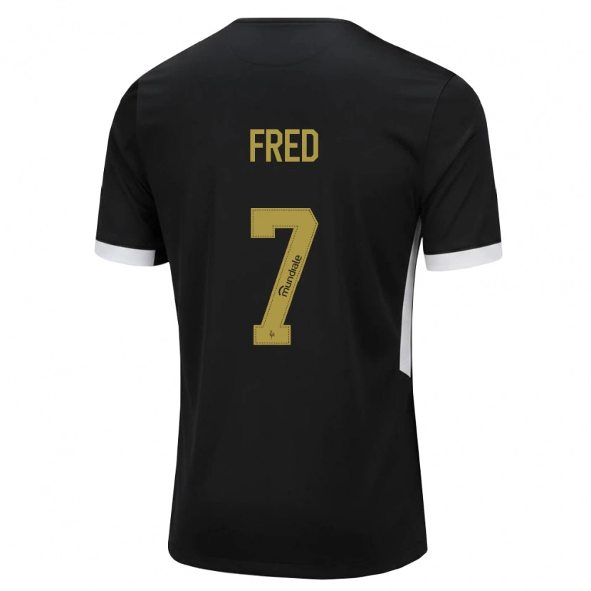 Danxen Mujer Camiseta Frederico Rodrigues De Paula Santos #7 Blanco Negro Amarillo 1ª Equipación 2026/27 La Camisa México