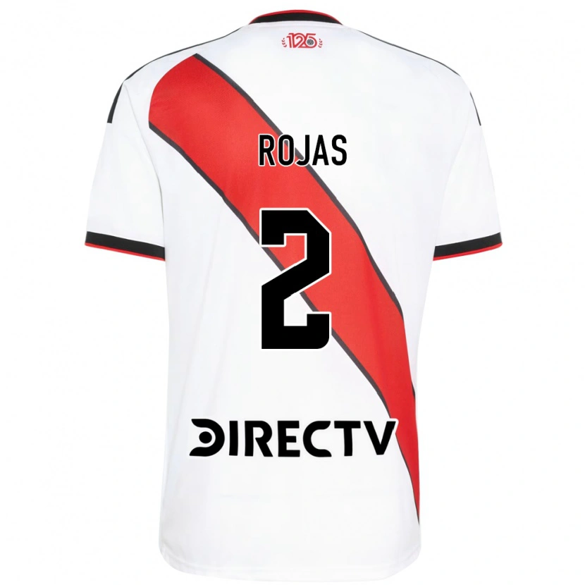 Danxen Niño Camiseta Robert Rojas #2 Rojo Blanco Negro 1ª Equipación 2026/27 La Camisa México