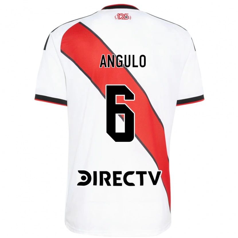Danxen Niño Camiseta Tamara Angulo #6 Rojo Blanco Negro 1ª Equipación 2026/27 La Camisa México