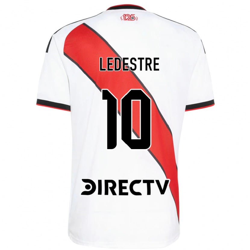 Danxen Niño Camiseta Gianfranco Ledestre #10 Rojo Blanco Negro 1ª Equipación 2026/27 La Camisa México