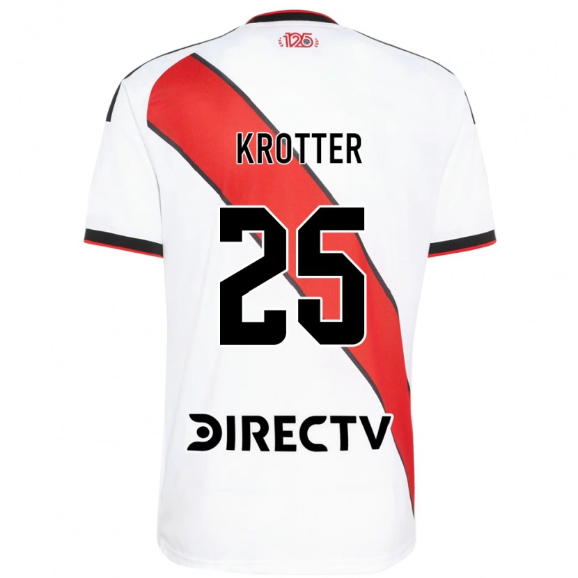 Danxen Niño Camiseta Martina Krotter #25 Rojo Blanco Negro 1ª Equipación 2026/27 La Camisa México