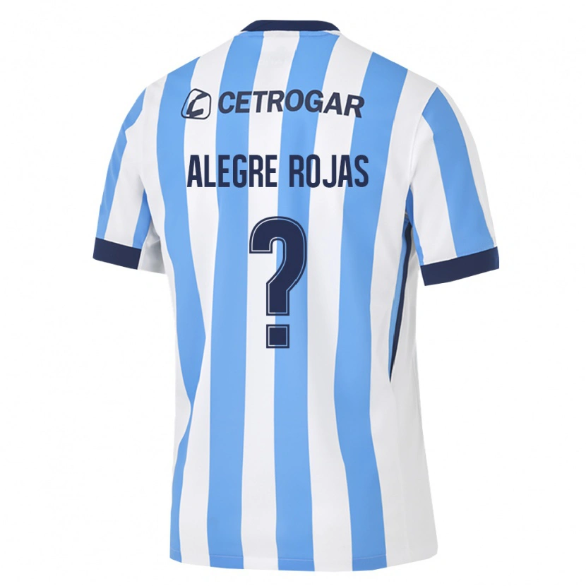 Danxen Niño Camiseta Gerardo Alegre Rojas #0 Azul Claro Blanco Negro 1ª Equipación 2026/27 La Camisa México