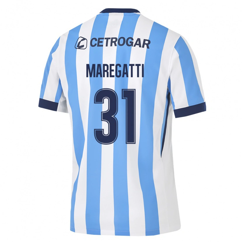 Danxen Niño Camiseta Dolores Maregatti #31 Azul Claro Blanco Negro 1ª Equipación 2026/27 La Camisa México