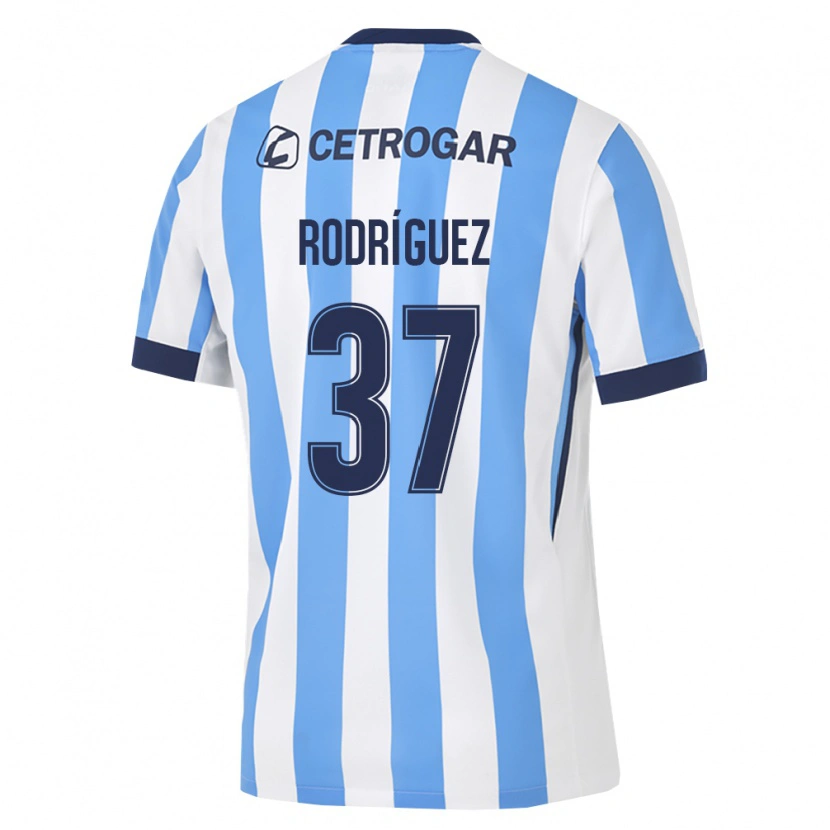 Danxen Niño Camiseta Baltasar Rodríguez #37 Azul Claro Blanco Negro 1ª Equipación 2026/27 La Camisa México