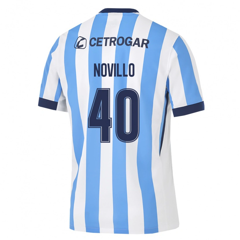 Danxen Niño Camiseta Joaquin Novillo #40 Azul Claro Blanco Negro 1ª Equipación 2026/27 La Camisa México