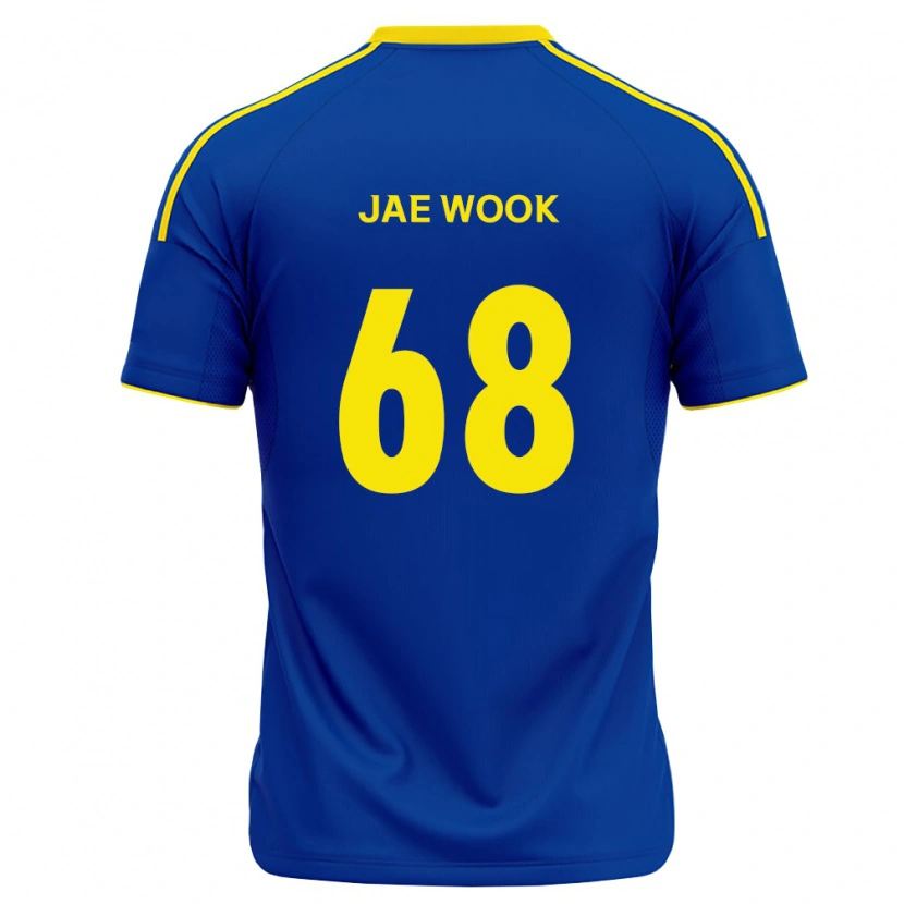 Danxen Niño Camiseta Jae-Wook Lee #68 Azul Real Amarillo 1ª Equipación 2026/27 La Camisa México