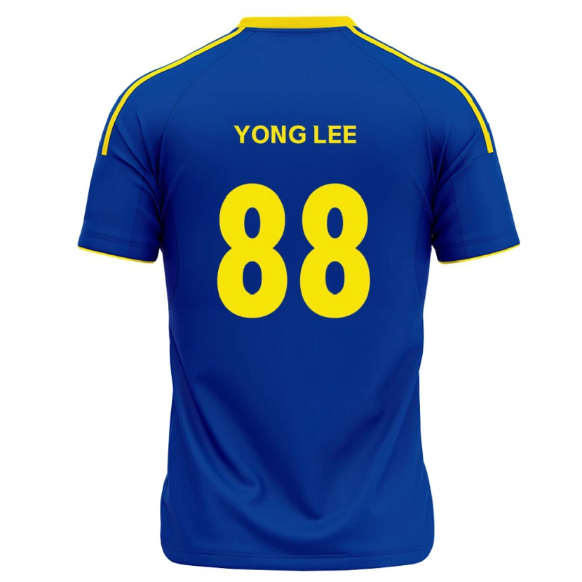 Danxen Niño Camiseta Yong Lee #88 Azul Real Amarillo 1ª Equipación 2026/27 La Camisa México