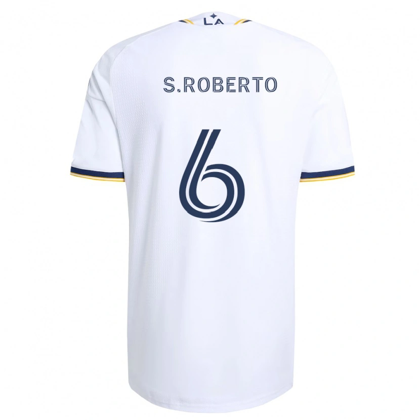 Danxen Niño Camiseta Sergi Roberto #6 Azul Amarillo Y Blanco 1ª Equipación 2026/27 La Camisa México