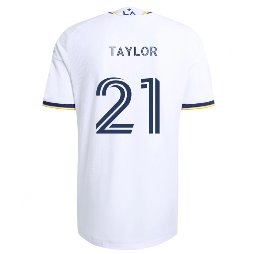 Danxen Niño Camiseta Robert Taylor #21 Azul Amarillo Y Blanco 1ª Equipación 2026/27 La Camisa México