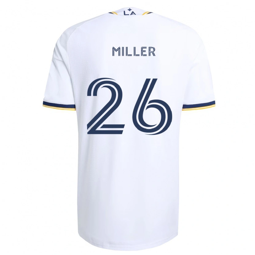 Danxen Niño Camiseta Harbor Miller #26 Azul Amarillo Y Blanco 1ª Equipación 2026/27 La Camisa México