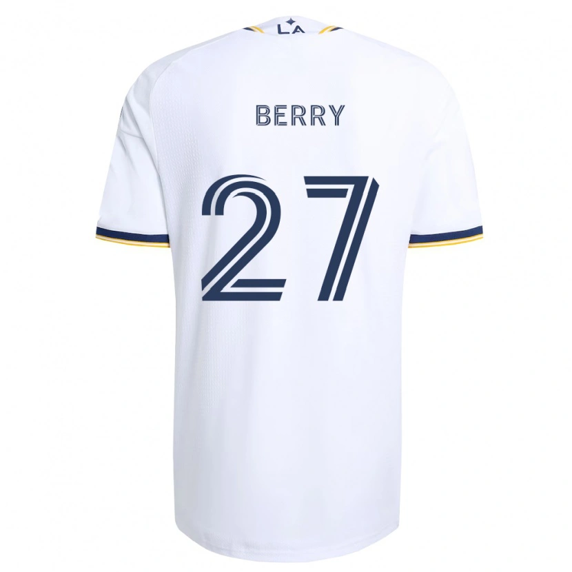 Danxen Niño Camiseta Miguel Berry #27 Azul Amarillo Y Blanco 1ª Equipación 2026/27 La Camisa México
