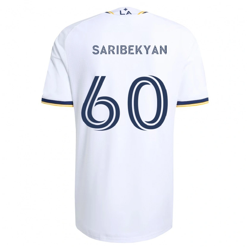 Danxen Niño Camiseta Levon Saribekyan #60 Azul Amarillo Y Blanco 1ª Equipación 2026/27 La Camisa México
