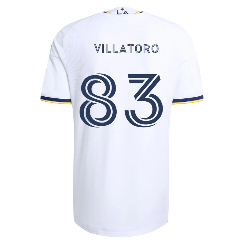 Danxen Niño Camiseta Angel Villatoro #83 Azul Amarillo Y Blanco 1ª Equipación 2026/27 La Camisa México