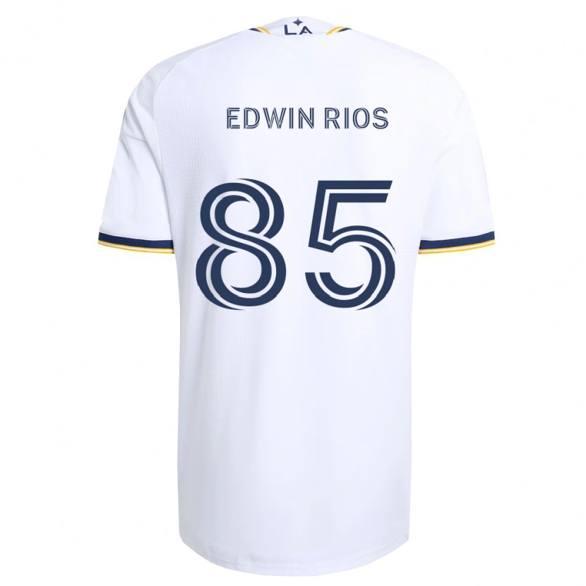 Danxen Niño Camiseta Edwin Ríos #85 Azul Amarillo Y Blanco 1ª Equipación 2026/27 La Camisa México