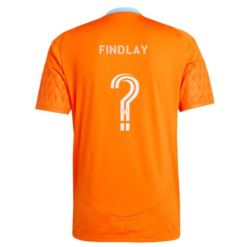 Danxen Niño Camiseta Maddox Findlay #0 Naranja Blanco 1ª Equipación 2026/27 La Camisa México