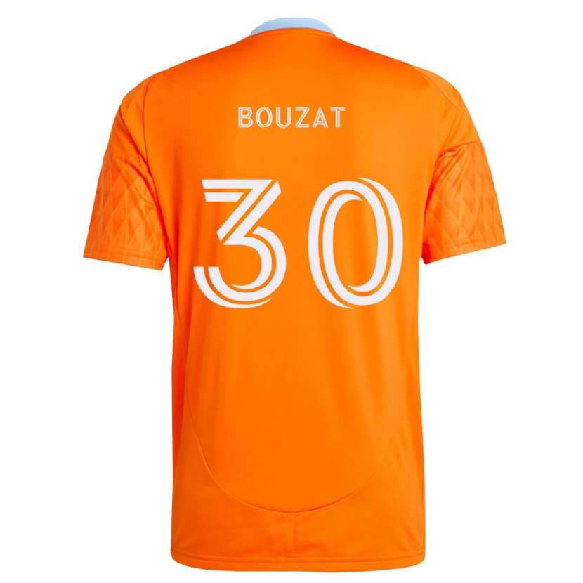 Danxen Niño Camiseta Agustín Bouzat #30 Naranja Blanco 1ª Equipación 2026/27 La Camisa México