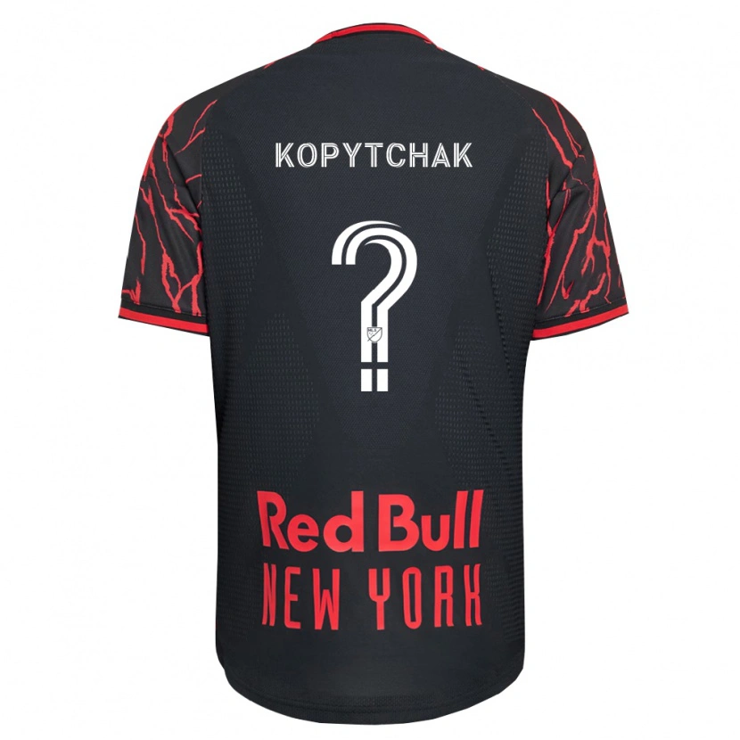 Danxen Niño Camiseta Arseniy Kopytchak #0 Rojo Negro Blanco 1ª Equipación 2026/27 La Camisa México