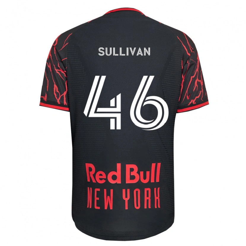 Danxen Niño Camiseta Dylan Sullivan #46 Rojo Negro Blanco 1ª Equipación 2026/27 La Camisa México
