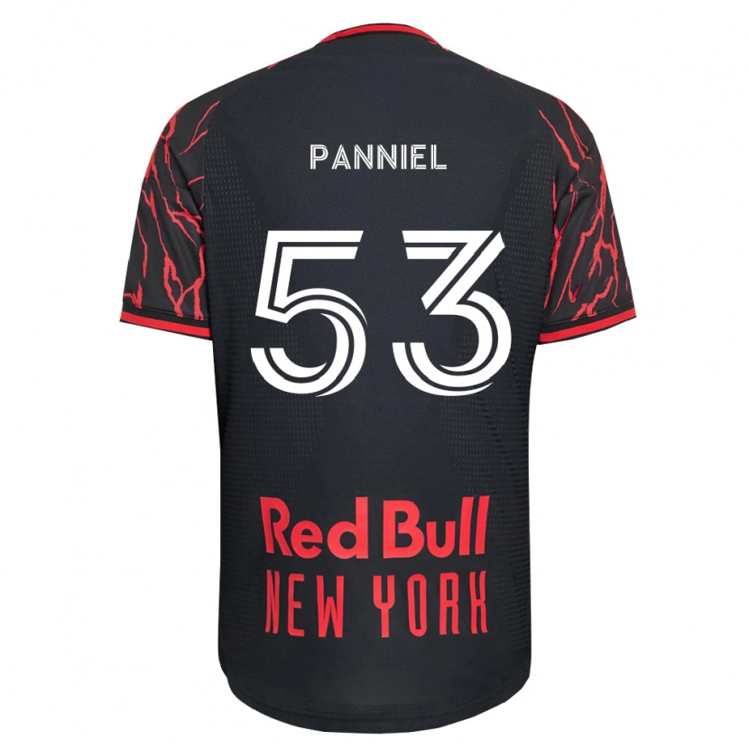 Danxen Niño Camiseta Troi Panniel #53 Rojo Negro Blanco 1ª Equipación 2026/27 La Camisa México