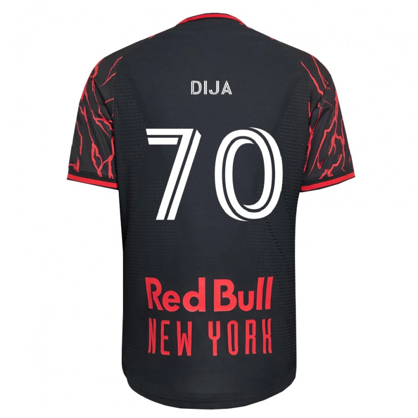 Danxen Niño Camiseta Dija #70 Rojo Negro Blanco 1ª Equipación 2026/27 La Camisa México