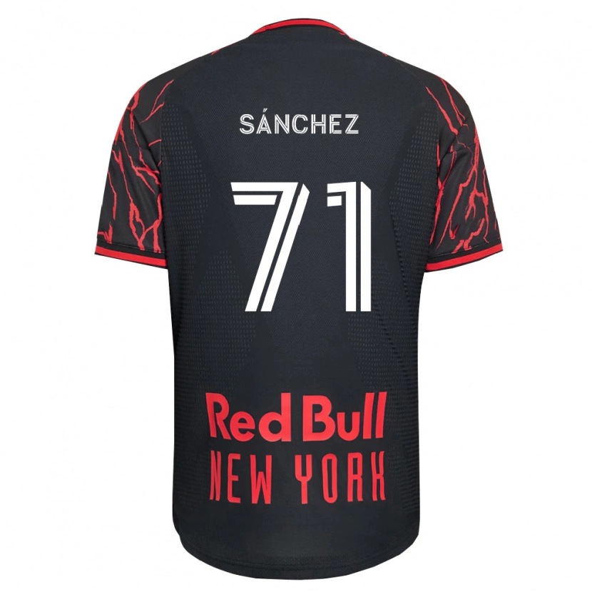Danxen Niño Camiseta Aimar Sánchez #71 Rojo Negro Blanco 1ª Equipación 2026/27 La Camisa México