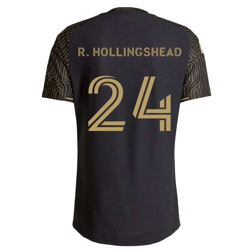 Danxen Niño Camiseta Ryan Hollingshead #24 Marrón Negro 1ª Equipación 2026/27 La Camisa México