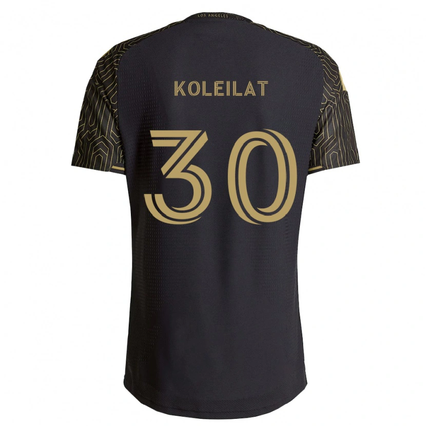 Danxen Niño Camiseta Jassem Koleilat #30 Marrón Negro 1ª Equipación 2026/27 La Camisa México