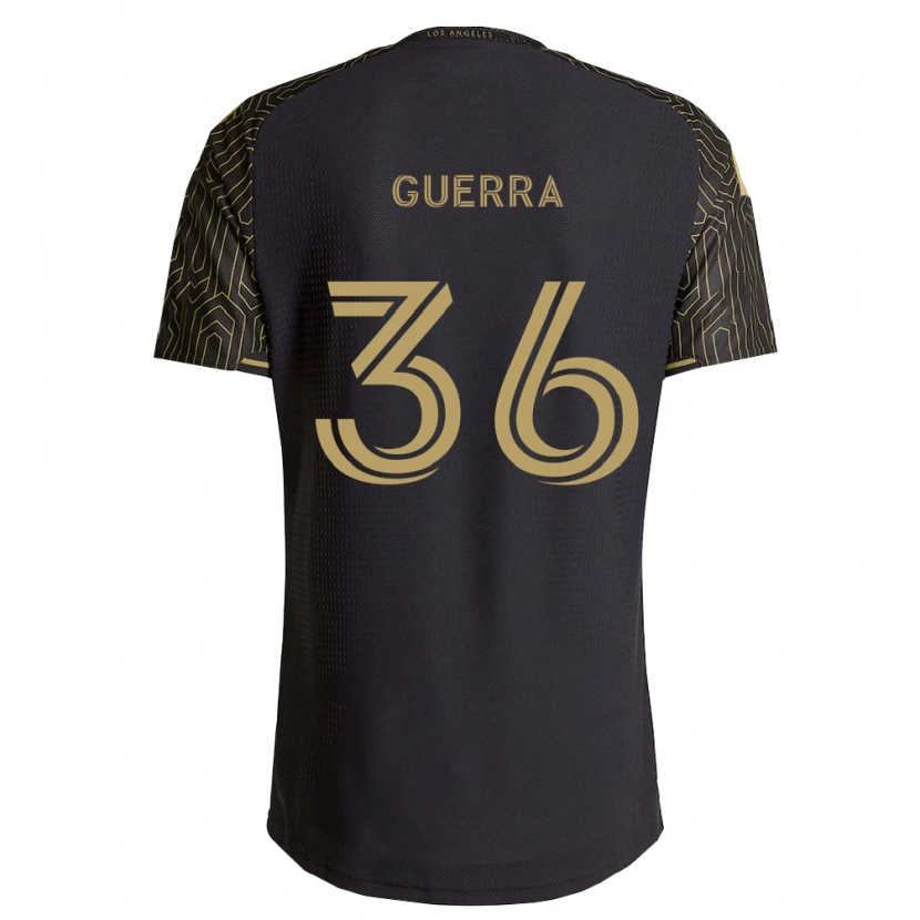 Danxen Niño Camiseta Decarlo Guerra #36 Marrón Negro 1ª Equipación 2026/27 La Camisa México