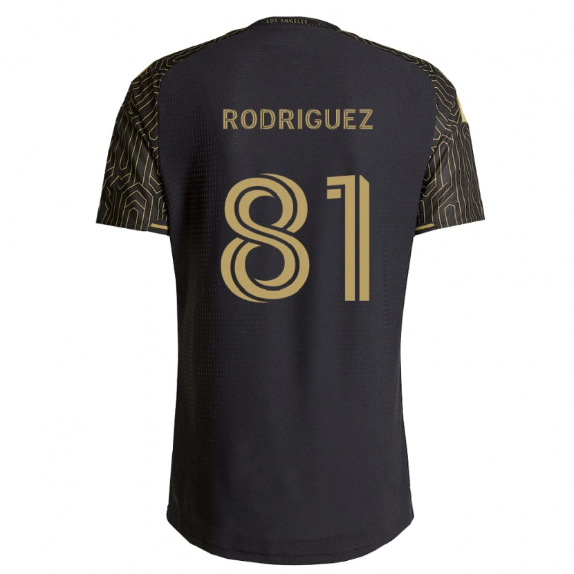 Danxen Niño Camiseta Ernesto Rodriguez #81 Marrón Negro 1ª Equipación 2026/27 La Camisa México