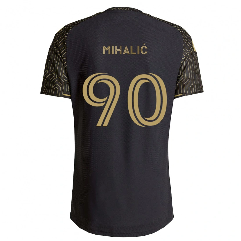 Danxen Niño Camiseta Tommy Mihalić #90 Marrón Negro 1ª Equipación 2026/27 La Camisa México