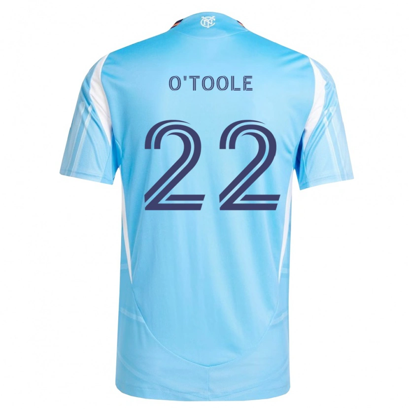 Danxen Niño Camiseta Kevin O'toole #22 Azul Cielo Blanco 1ª Equipación 2026/27 La Camisa México