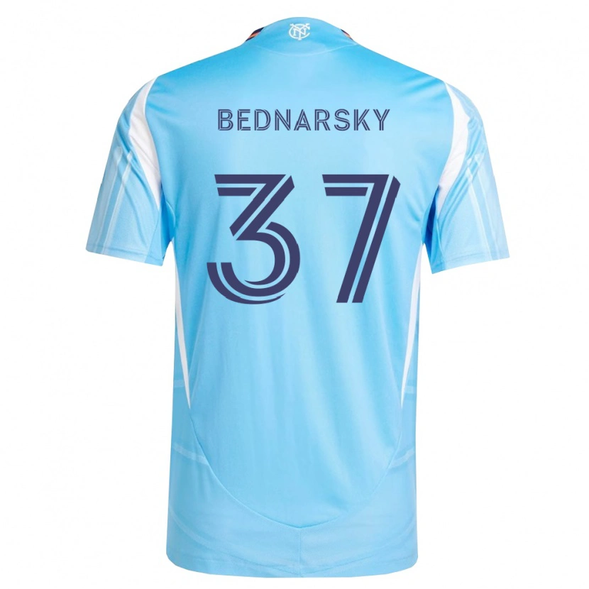 Danxen Niño Camiseta Stevo Bednarsky #37 Azul Cielo Blanco 1ª Equipación 2026/27 La Camisa México