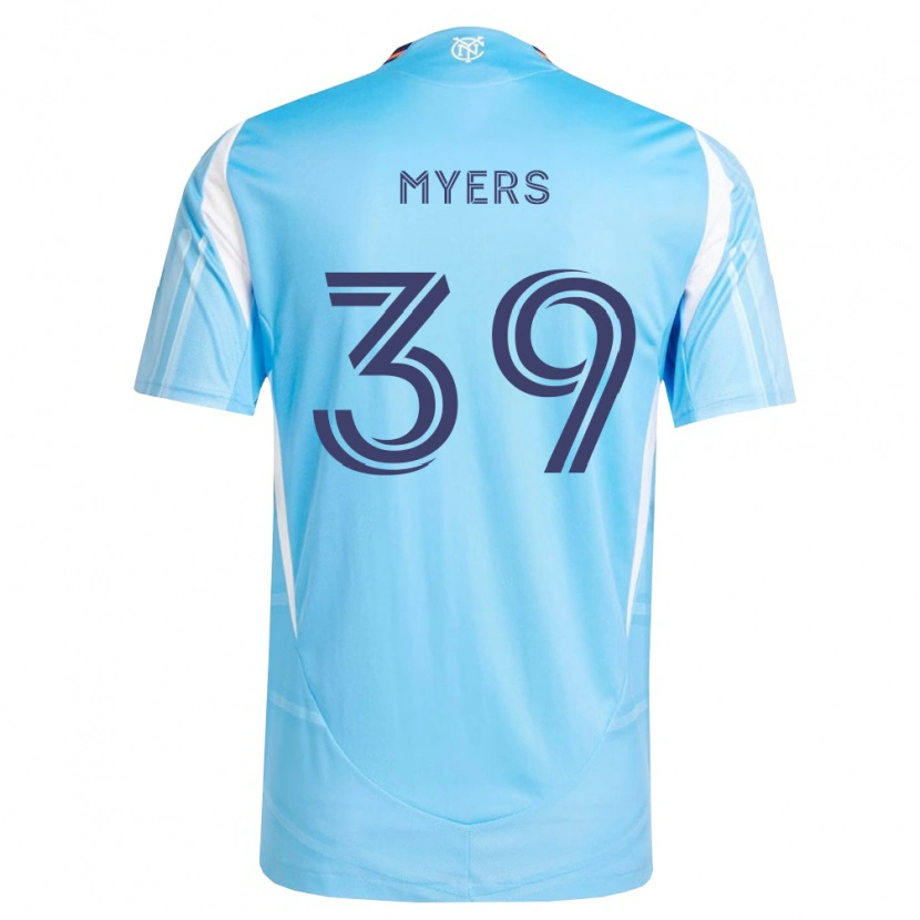 Danxen Niño Camiseta Md Myers #39 Azul Cielo Blanco 1ª Equipación 2026/27 La Camisa México