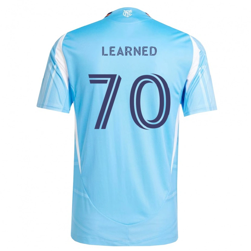 Danxen Niño Camiseta Mac Learned #70 Azul Cielo Blanco 1ª Equipación 2026/27 La Camisa México
